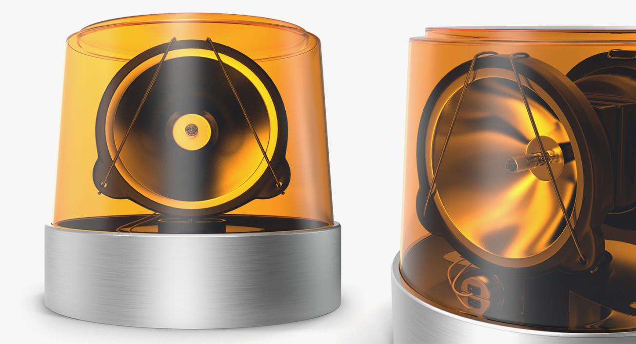 Emergency Warning Lights Collection 2 3D