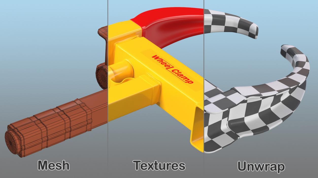 3D Heavy Duty Lock Clamp