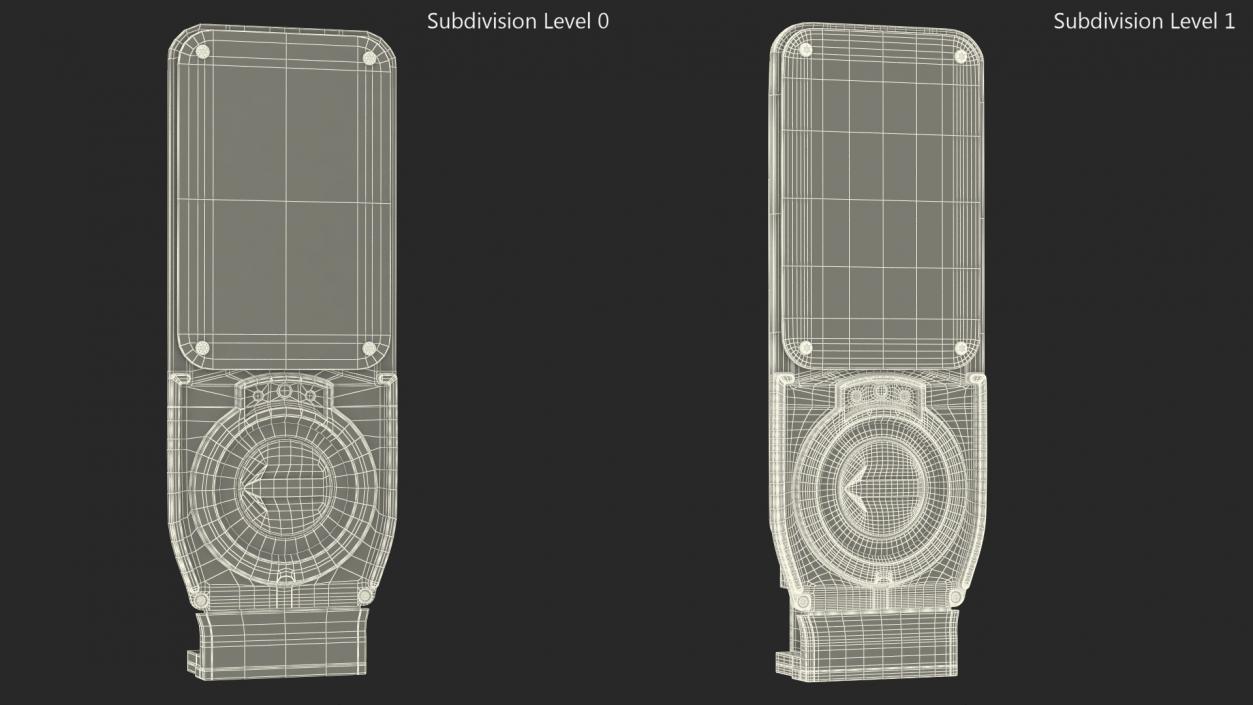 3D model Crosswalk Button Direction NYC