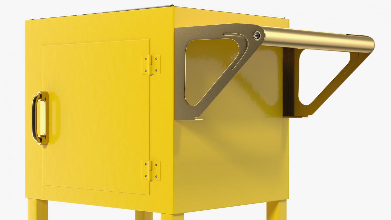 3D model Popcorn Cart Generic