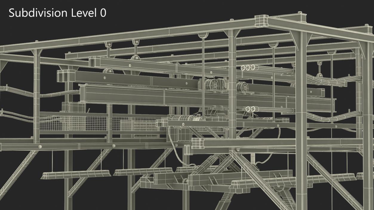 3D Automatic Vehicle Body Conveyor