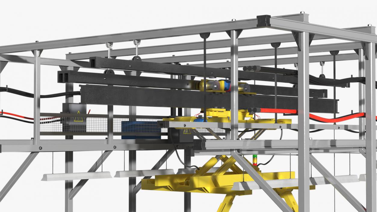 3D Automatic Vehicle Body Conveyor