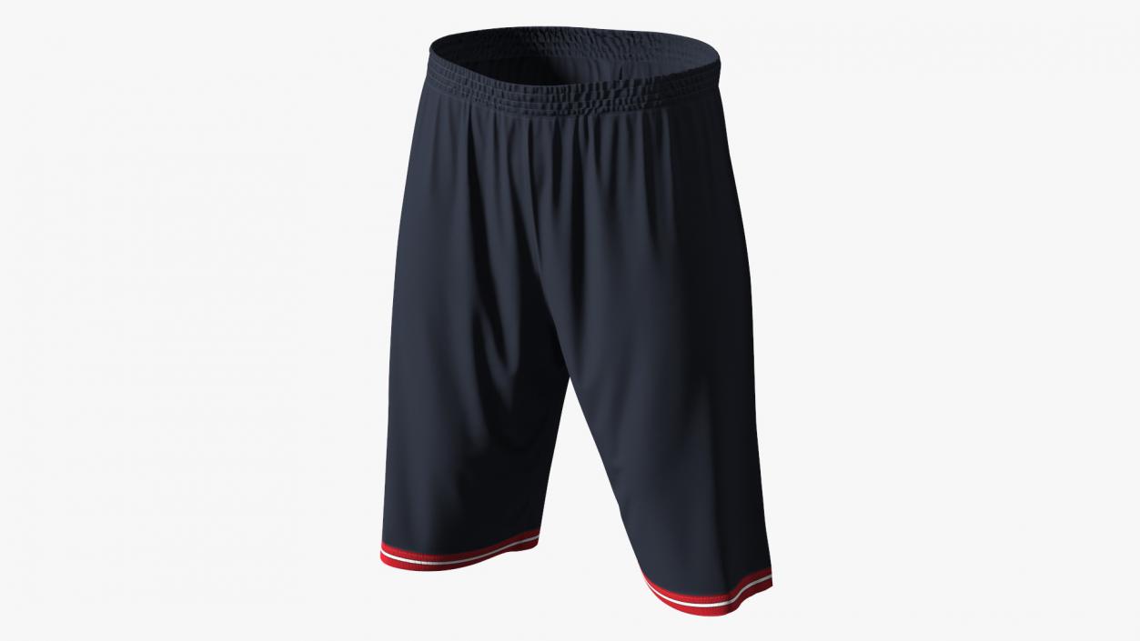 3D model Athletic Shorts with Trim