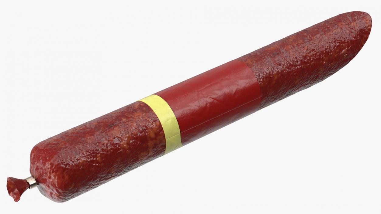 Sliced Salami Stick 3D model