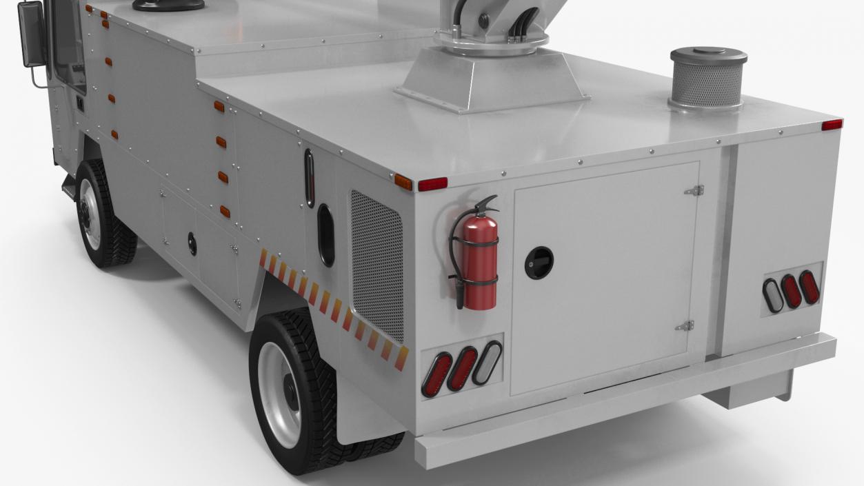 Aircraft Deicing Vehicle 3D model