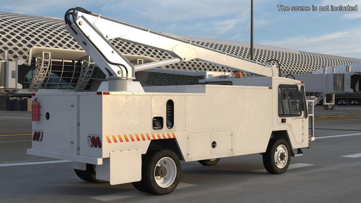 Aircraft Deicing Vehicle 3D model