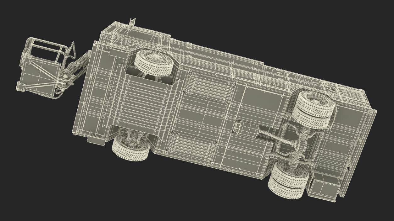 Aircraft Deicing Vehicle 3D model