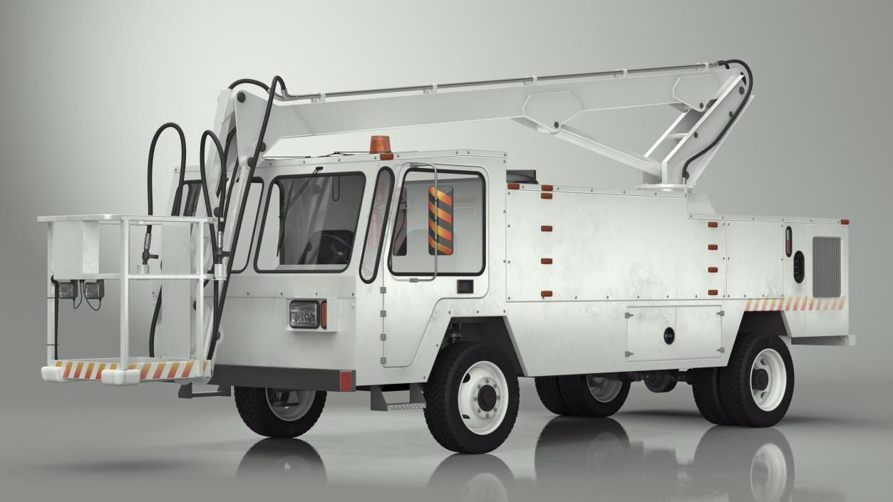 Aircraft Deicing Vehicle 3D model