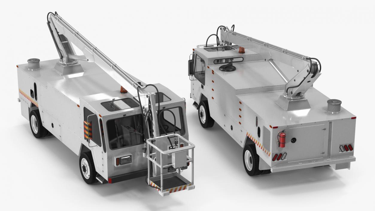 Aircraft Deicing Vehicle 3D model