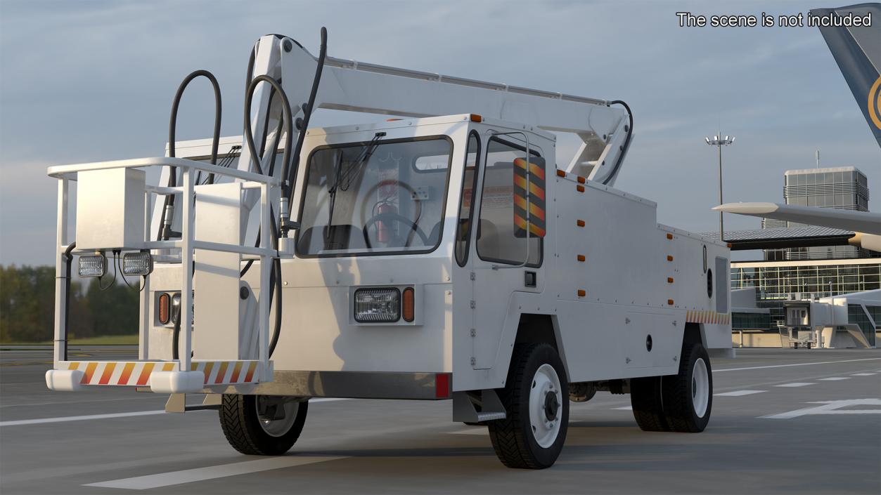 Aircraft Deicing Vehicle 3D model