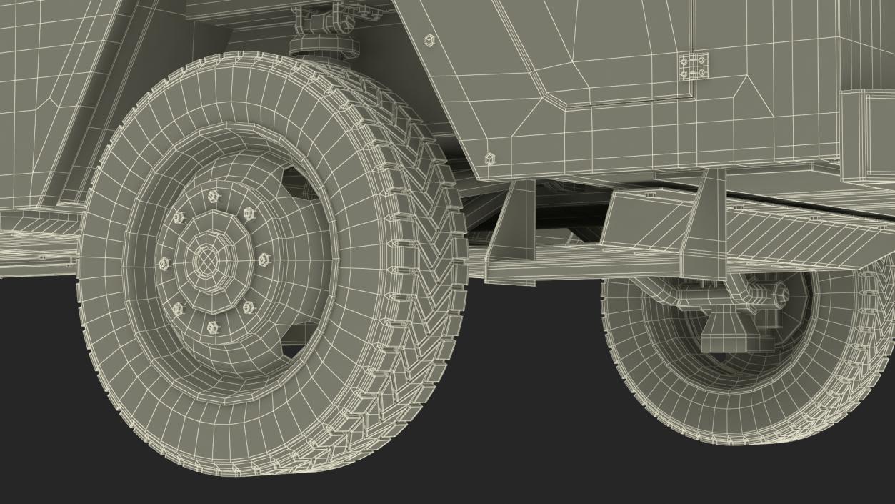 Aircraft Deicing Vehicle 3D model