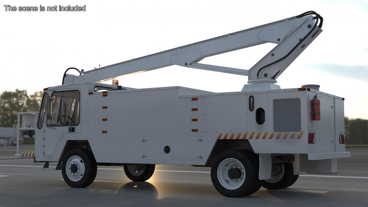 Aircraft Deicing Vehicle 3D model