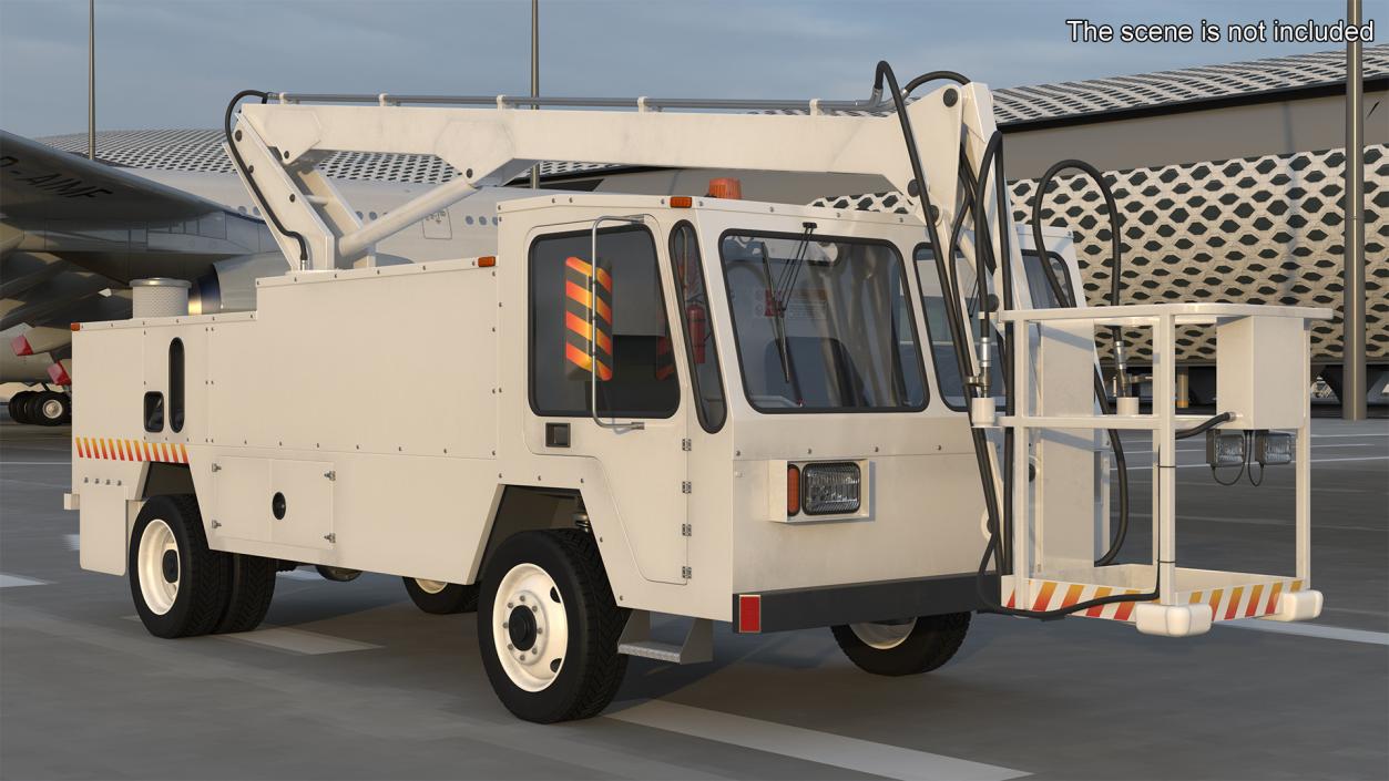 Aircraft Deicing Vehicle 3D model