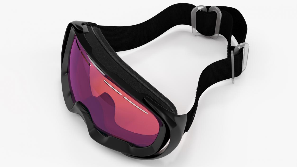 3D Shield Ski Goggles model