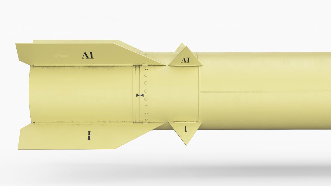 3D Fateh-110 Military Missile