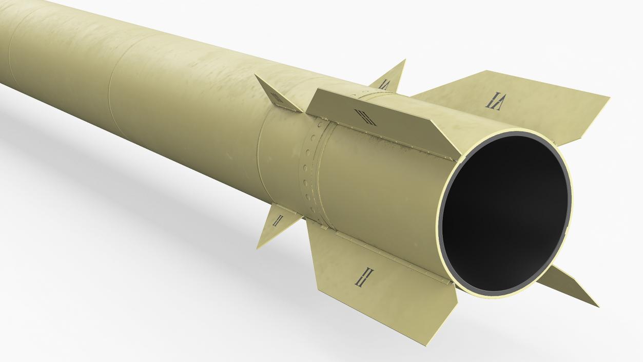 3D Fateh-110 Military Missile