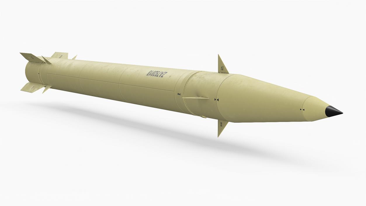 3D Fateh-110 Military Missile