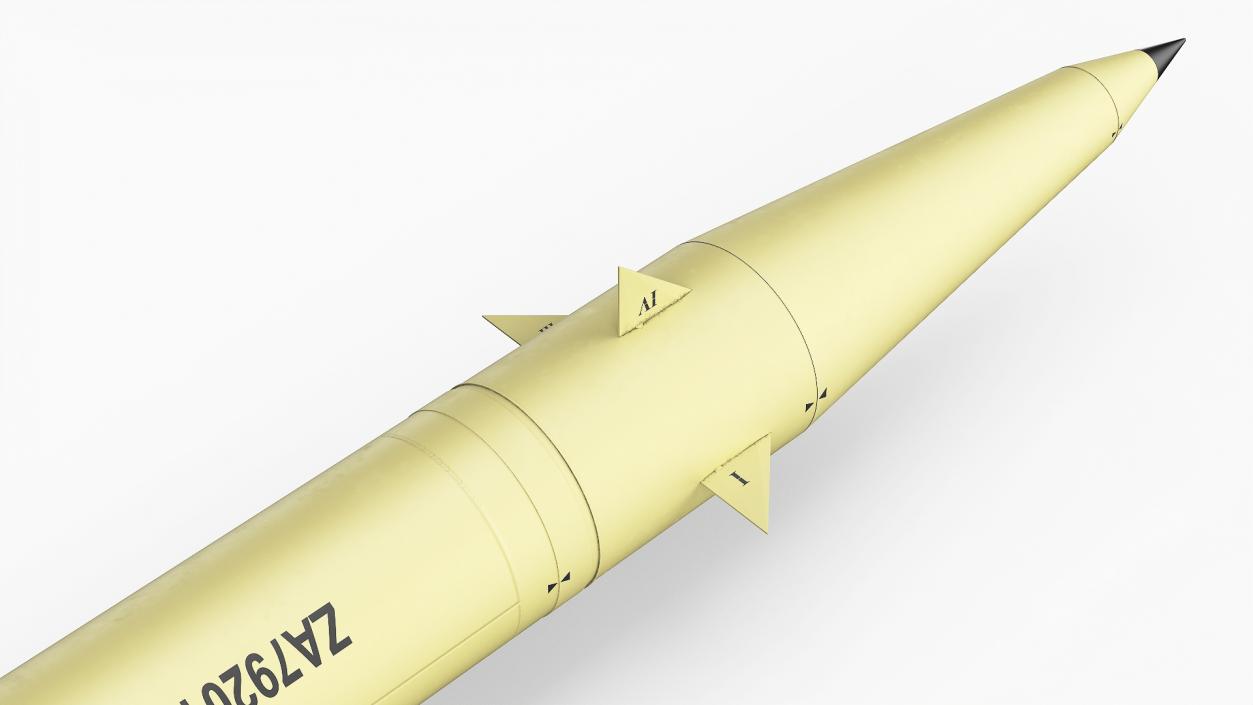 3D Fateh-110 Military Missile