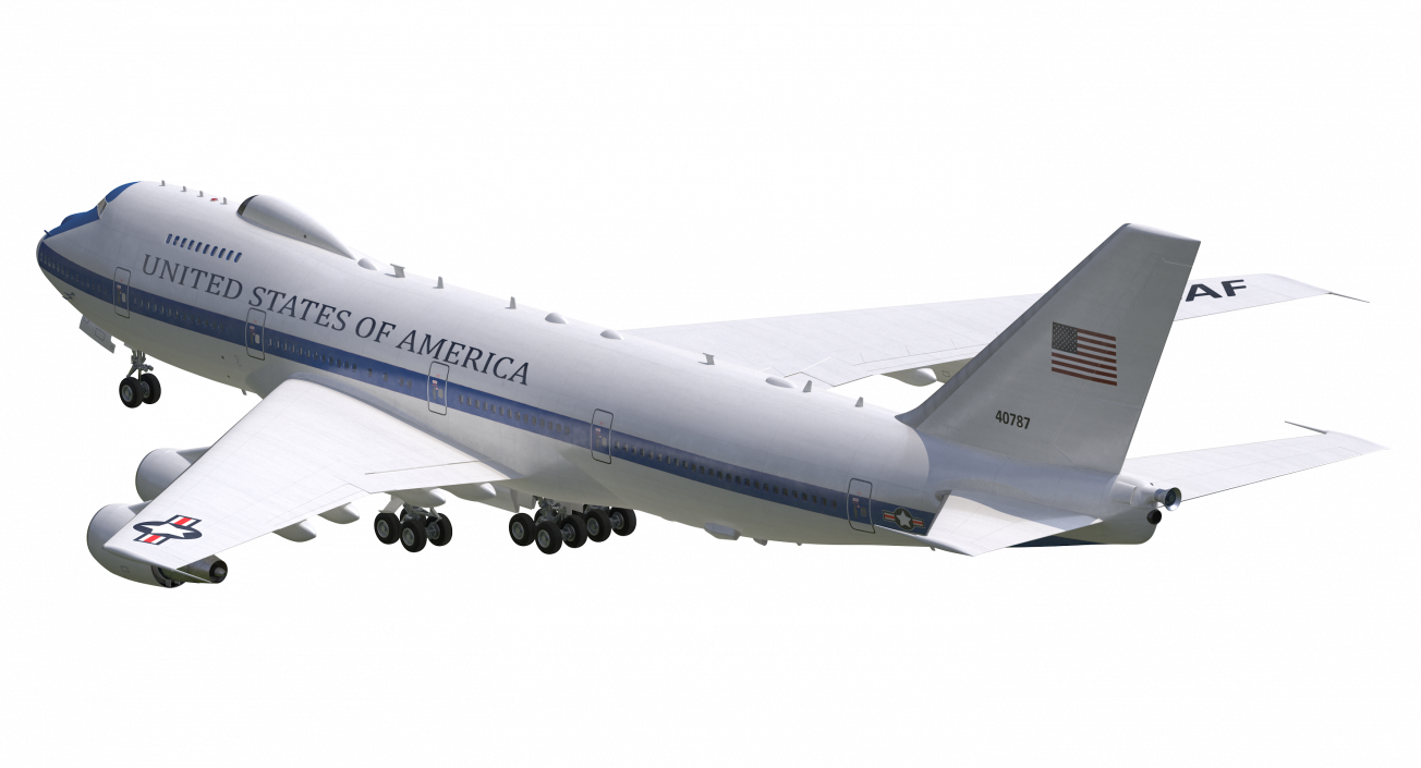 3D Boeing E4B Nightwatch