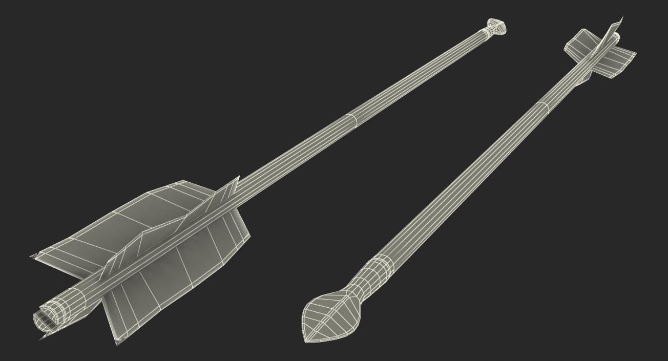 3D Vikings Weapons Collection 7 model