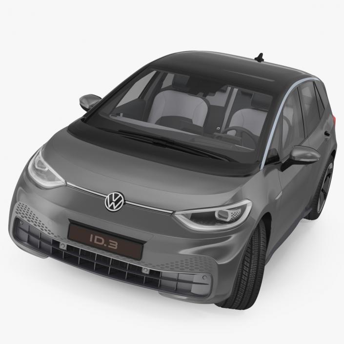 3D Volkswagen ID3 Rigged