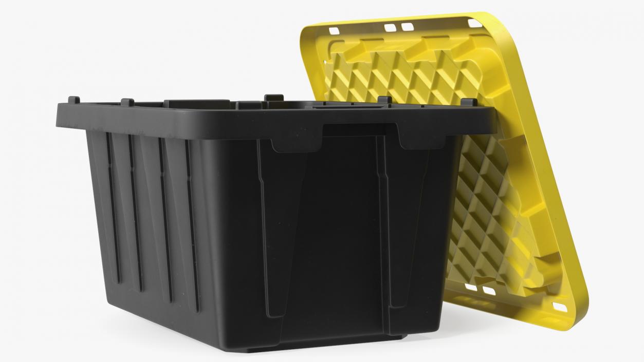 3D Tough Box Storage Tote with Lid