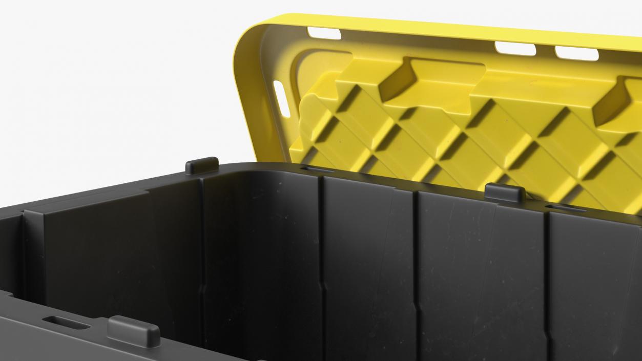 3D Tough Box Storage Tote with Lid