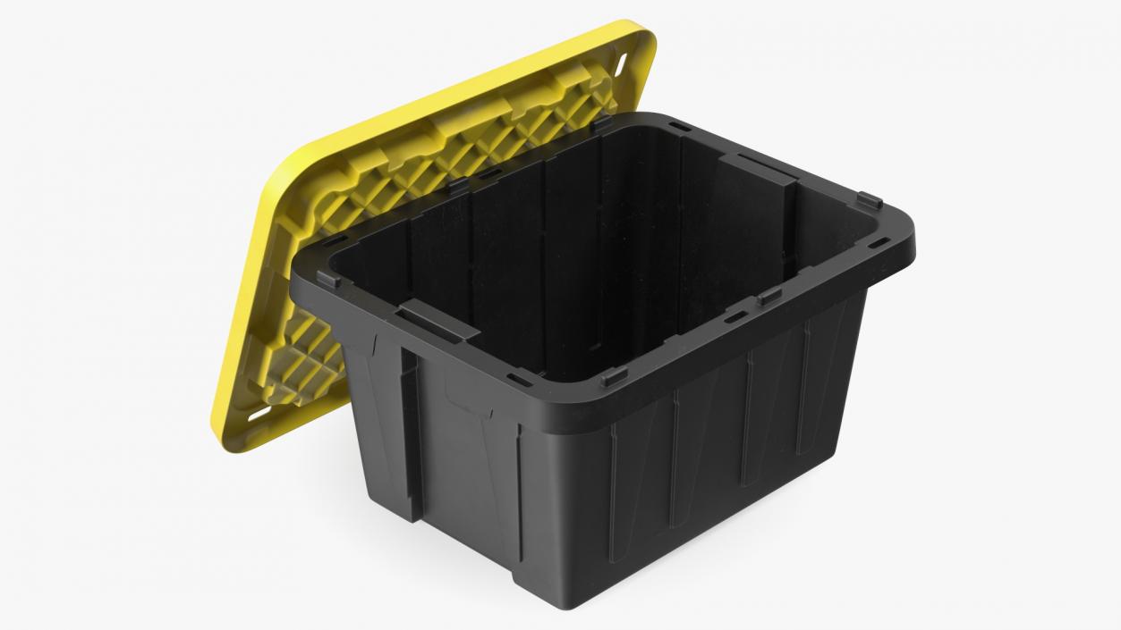 3D Tough Box Storage Tote with Lid