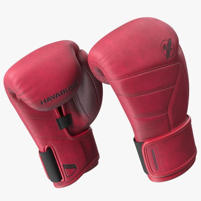 Boxing Gloves Red Hayabusa T3 LX 3D