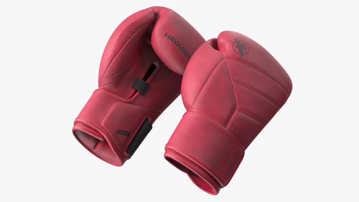 Boxing Gloves Red Hayabusa T3 LX 3D