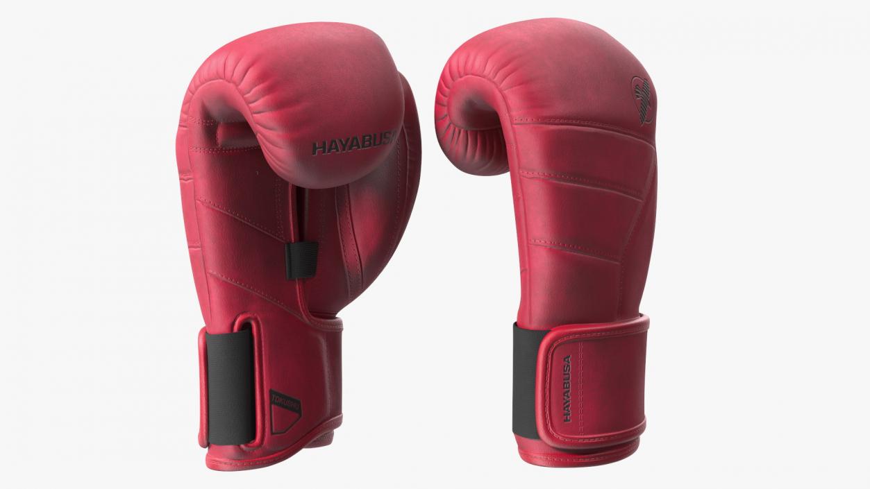 Boxing Gloves Red Hayabusa T3 LX 3D