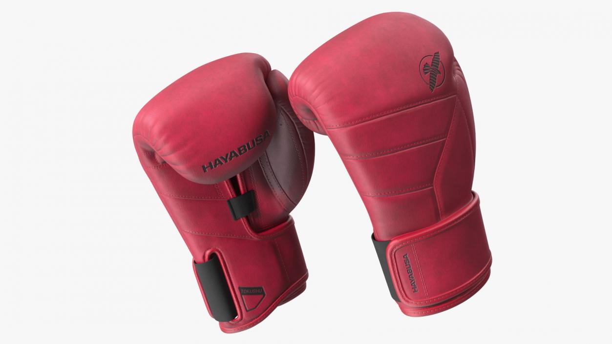 Boxing Gloves Red Hayabusa T3 LX 3D