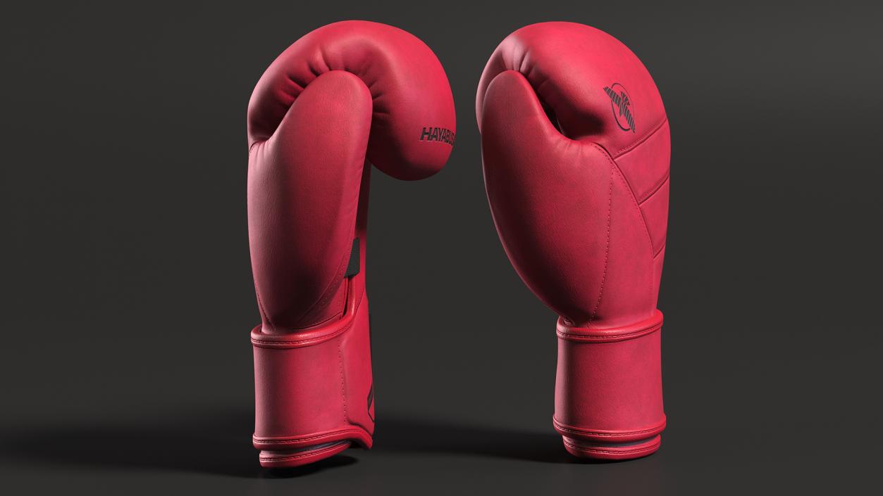 Boxing Gloves Red Hayabusa T3 LX 3D