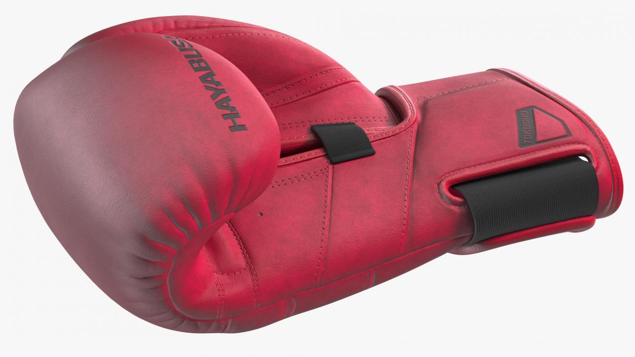 Boxing Gloves Red Hayabusa T3 LX 3D