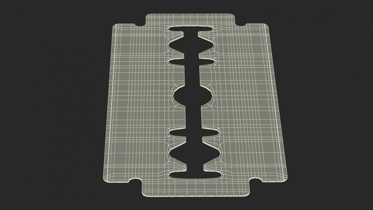 3D Razor Blades Collection model