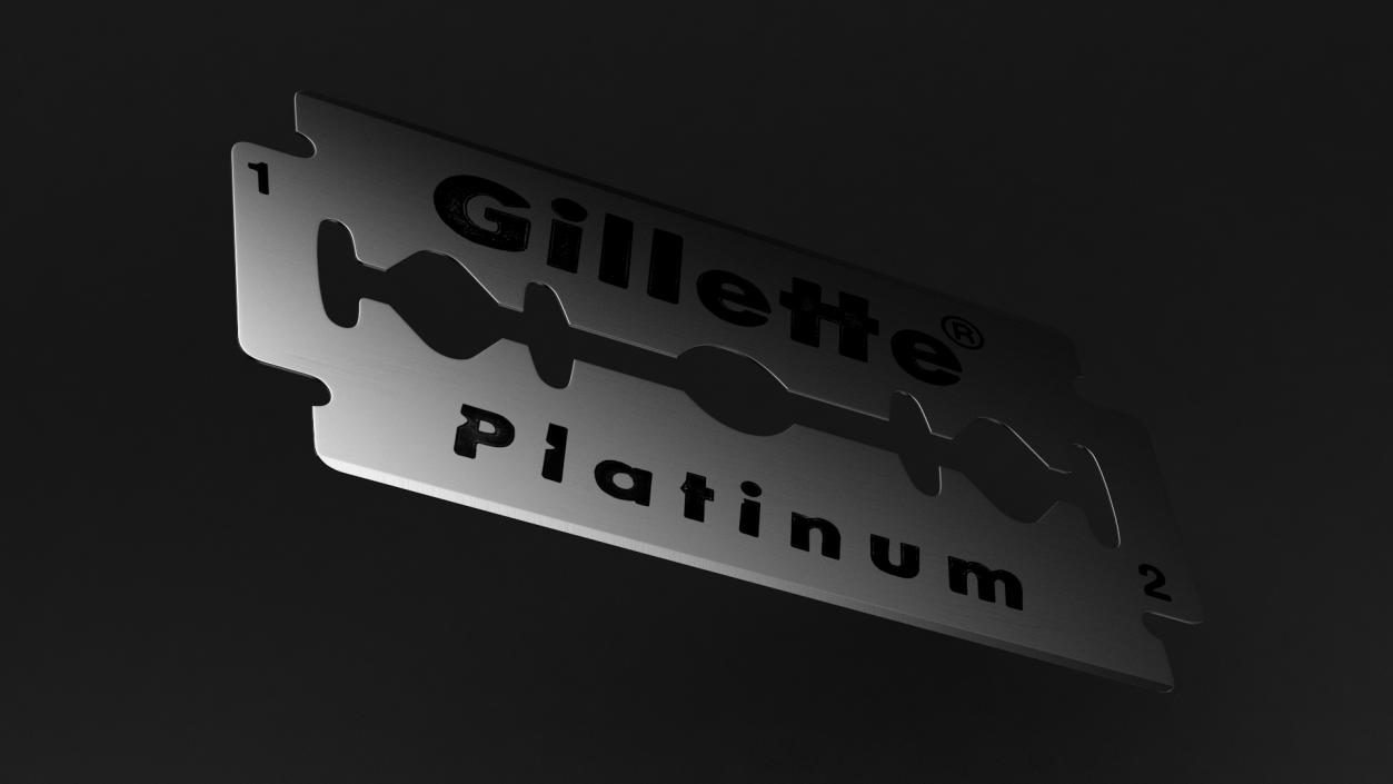 3D Razor Blades Collection model