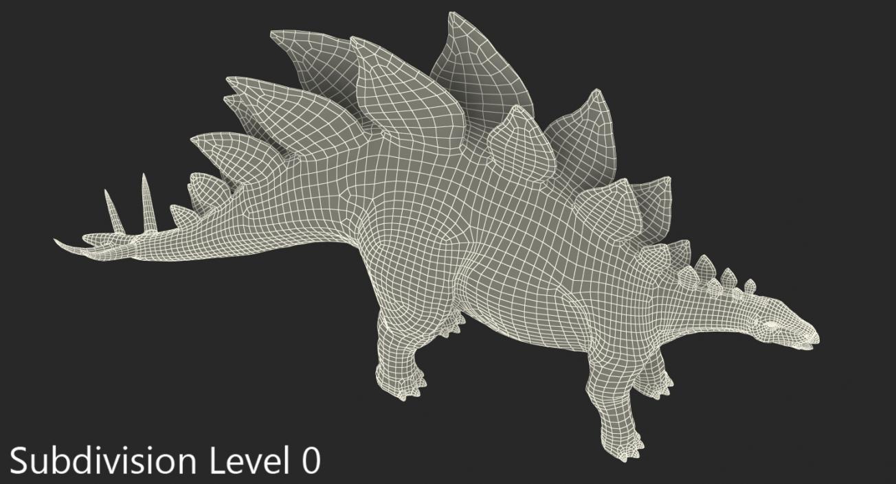 3D Stegosaurus