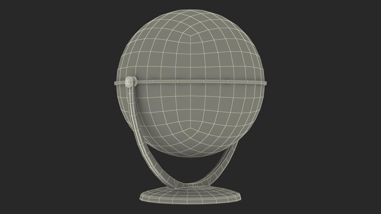 World Globes with Stand Collection 3D model