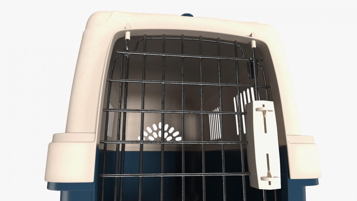 3D Plastic Dog Kennel model