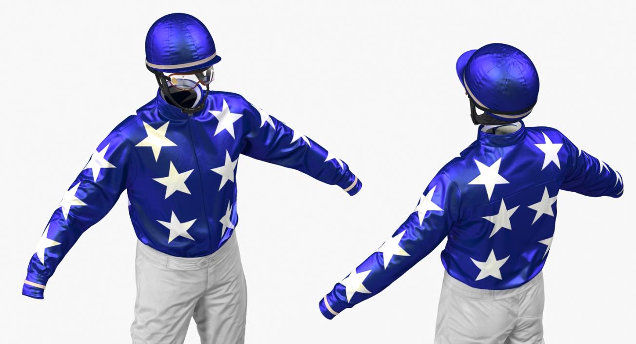 3D model Horse Jockey Costume