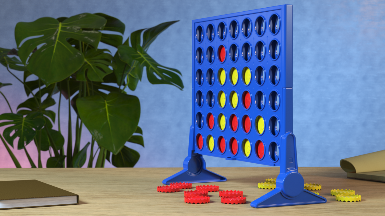 Puissance 4 Board Game 3D