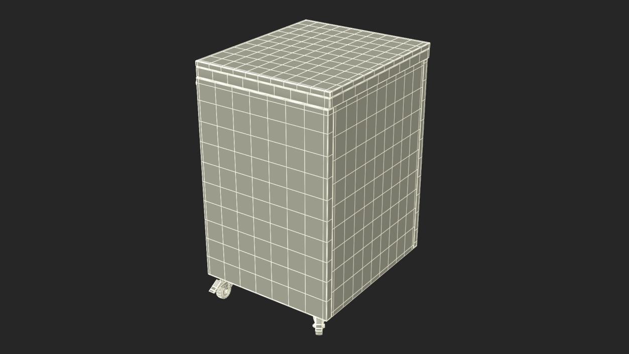 3D model Wheeled Medical Storage Locker