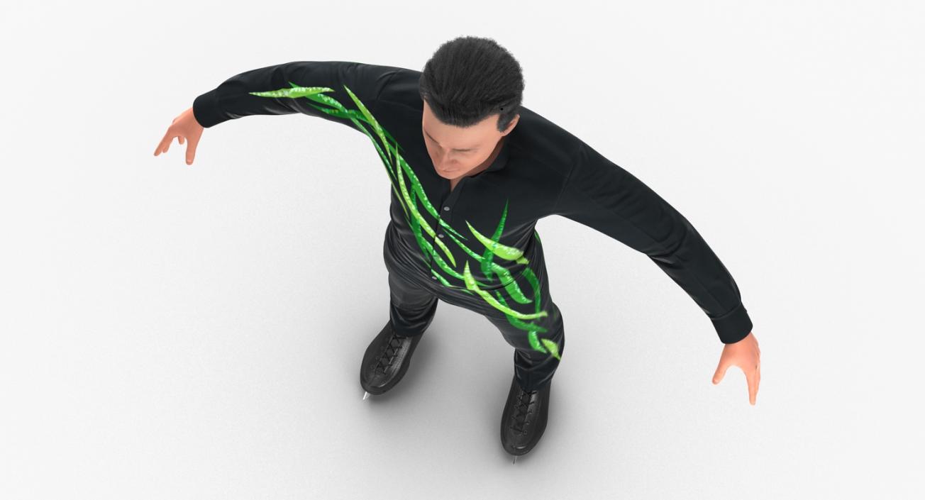 3D model Male Figure Skater 2