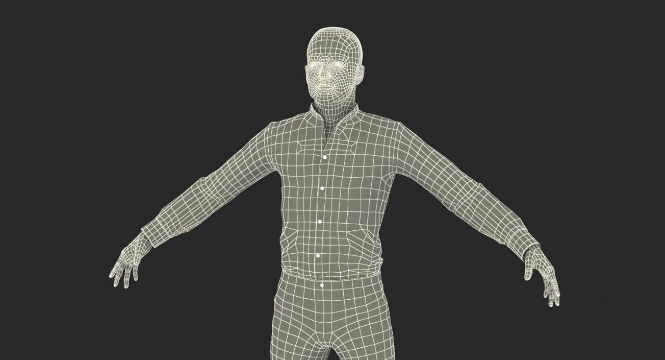 3D model Male Figure Skater 2