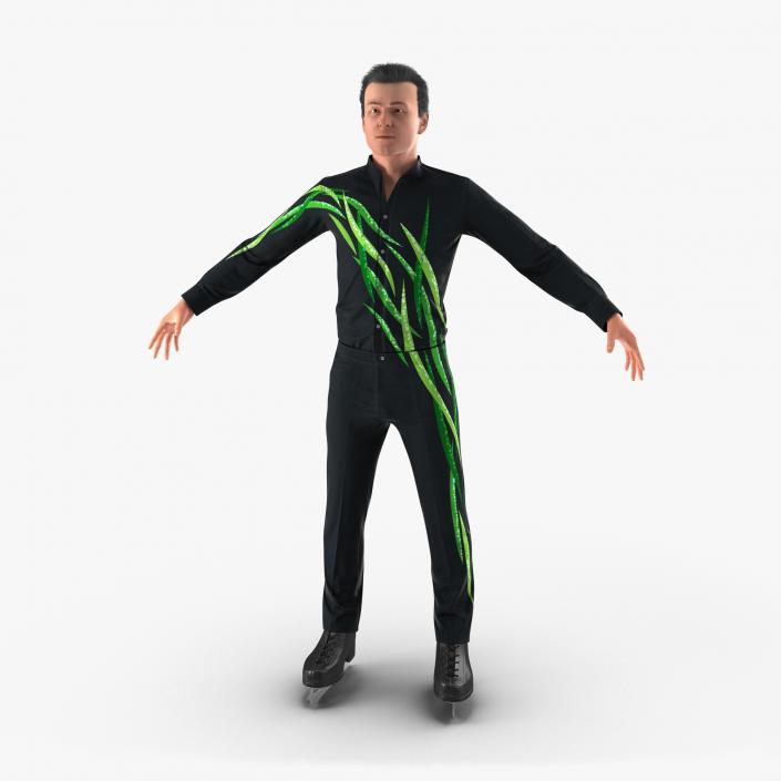 3D model Male Figure Skater 2