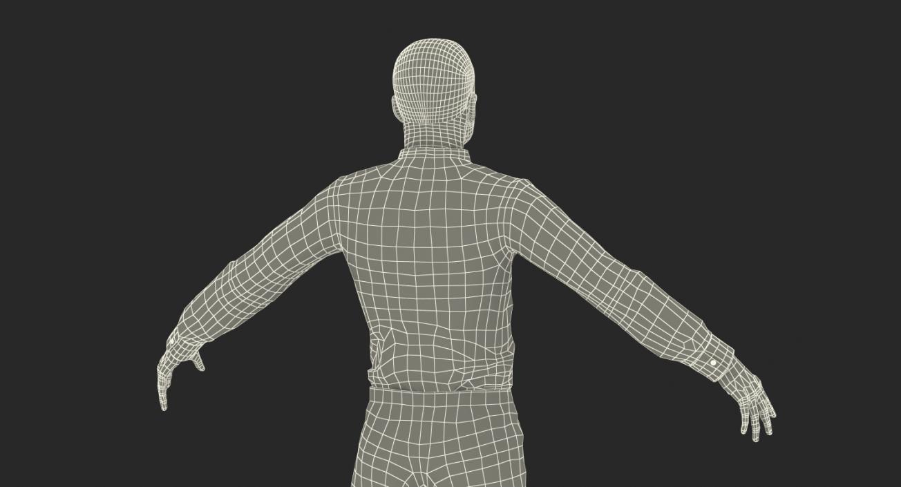 3D model Male Figure Skater 2