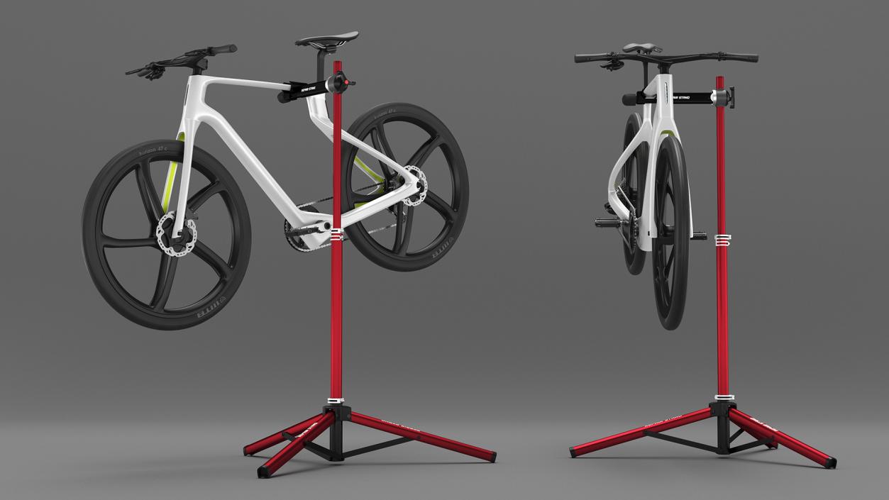 3D model Bike on Repair Stand