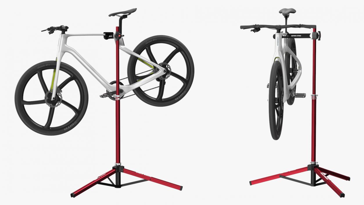 3D model Bike on Repair Stand