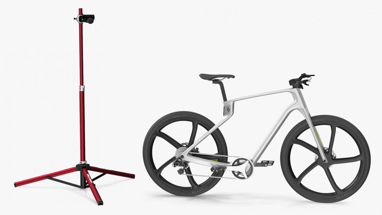 3D model Bike on Repair Stand