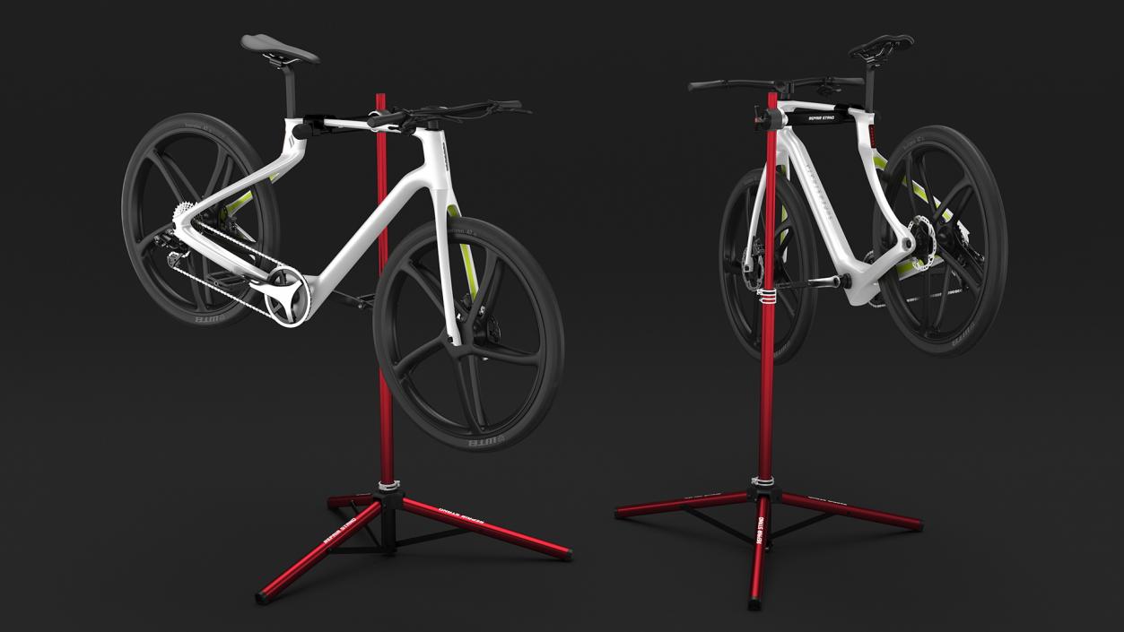 3D model Bike on Repair Stand